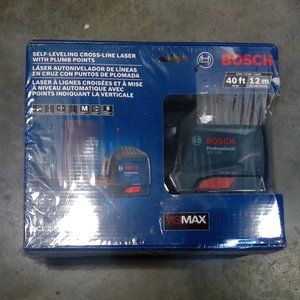 NEW!! Bosch VisiMax Red 40-ft Self-Leveling Indoor Cross-line Laser Level